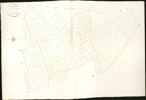 Ingrandes - Section C6, dite du Coudray.