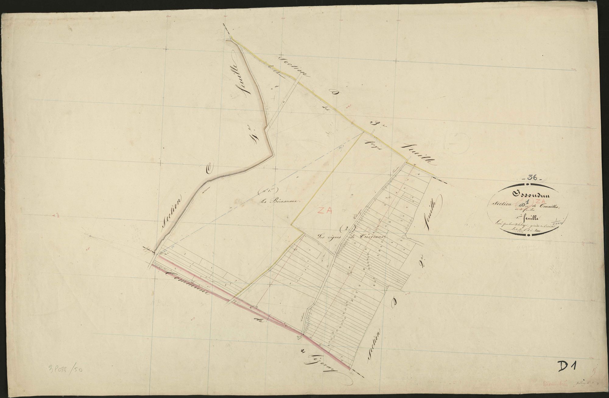 Issoudun - Section D1, dite de Tourailles.