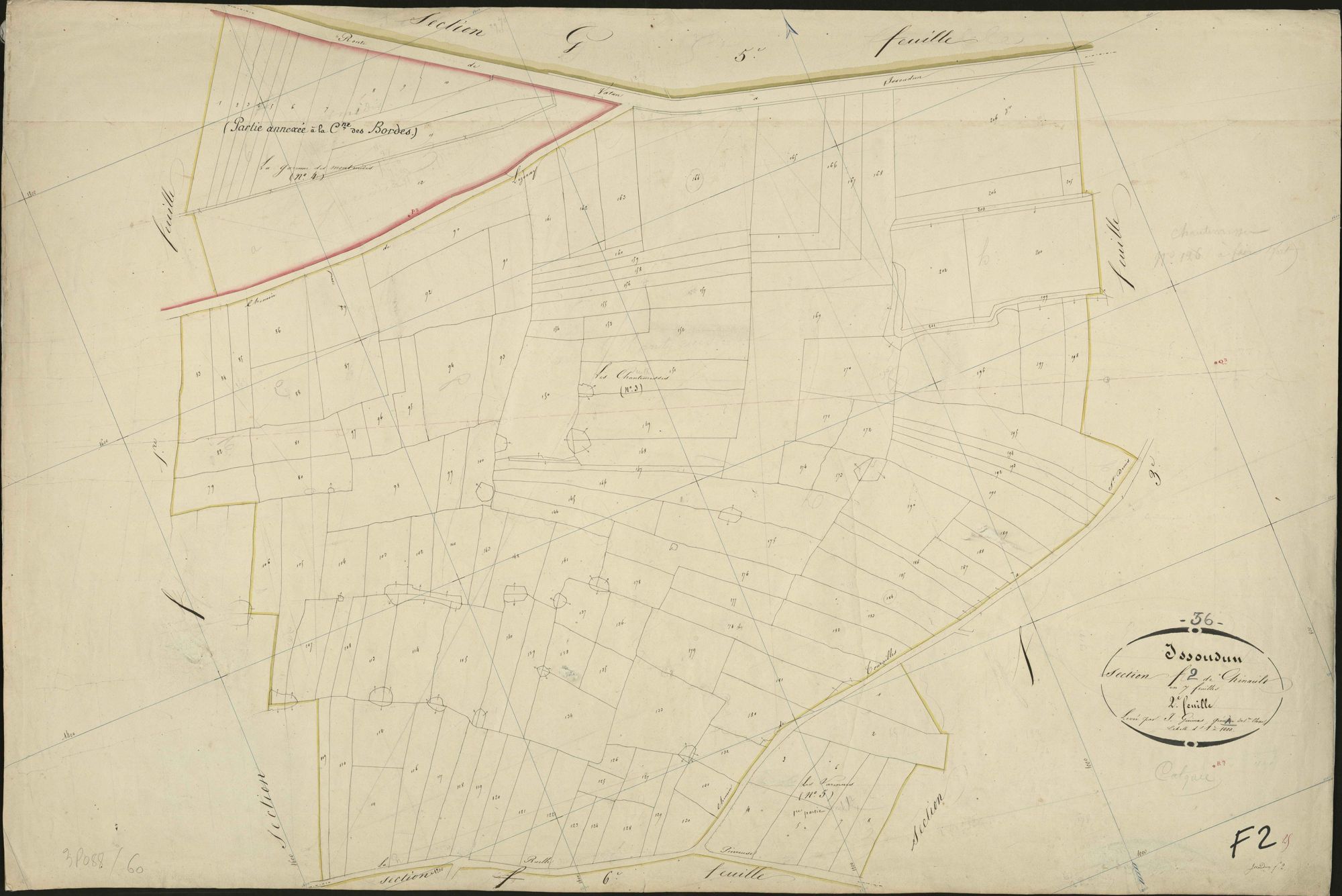 Issoudun - Section F2, dite de Chinault.
