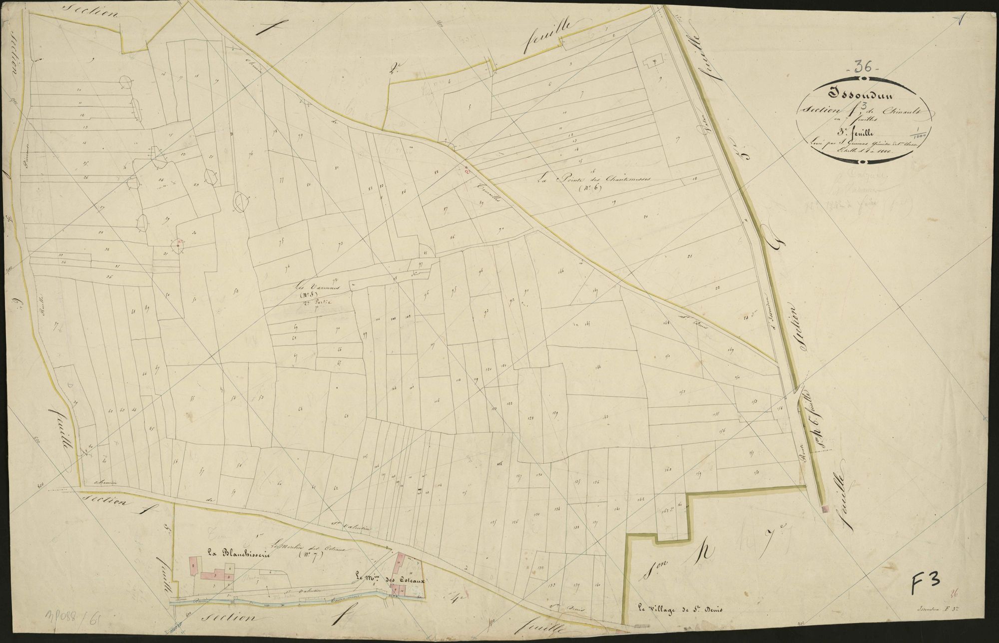 Issoudun - Section F3, dite de Chinault.