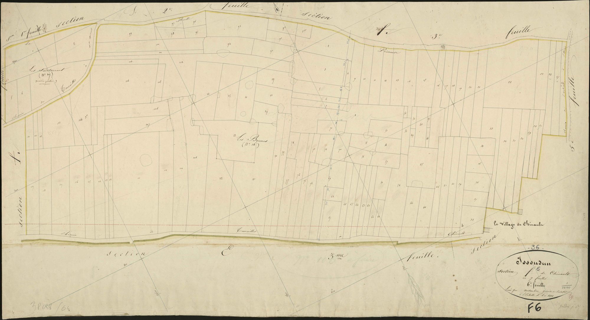 Issoudun - Section F6, dite de Chinault.
