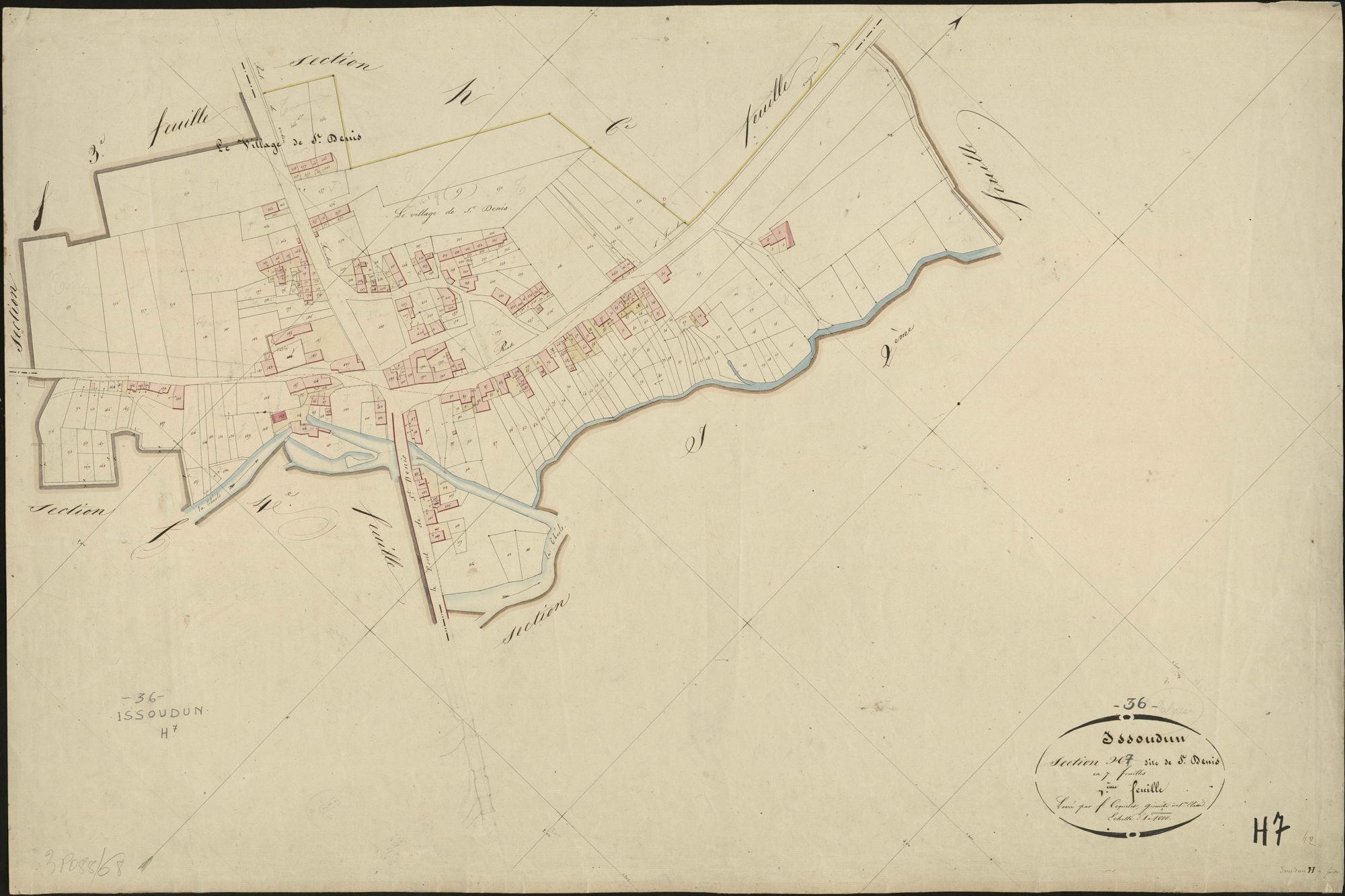Issoudun - Section H7, dite de Saint-Denis.