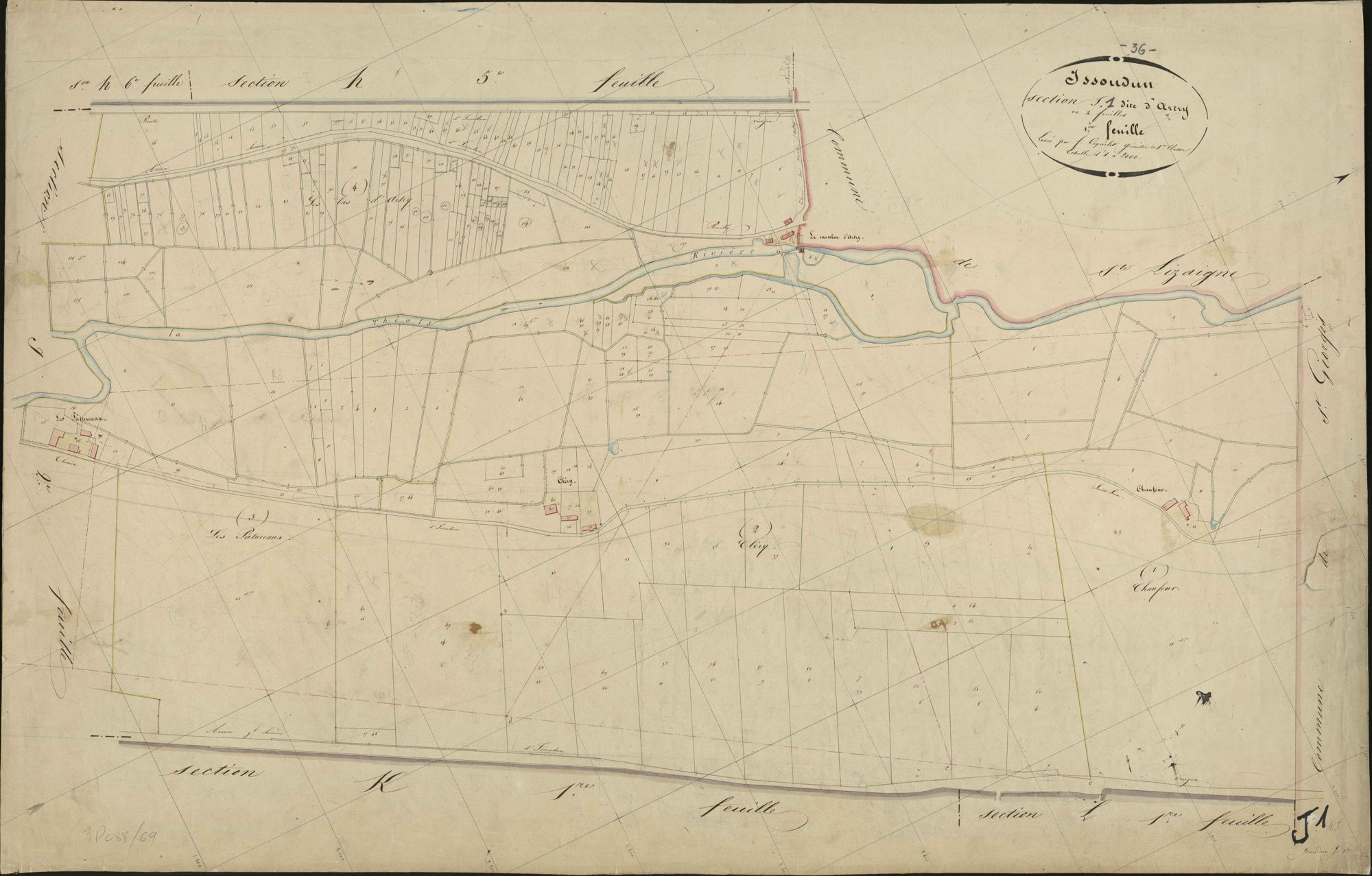 Issoudun - Section J1, dite d'Artry.