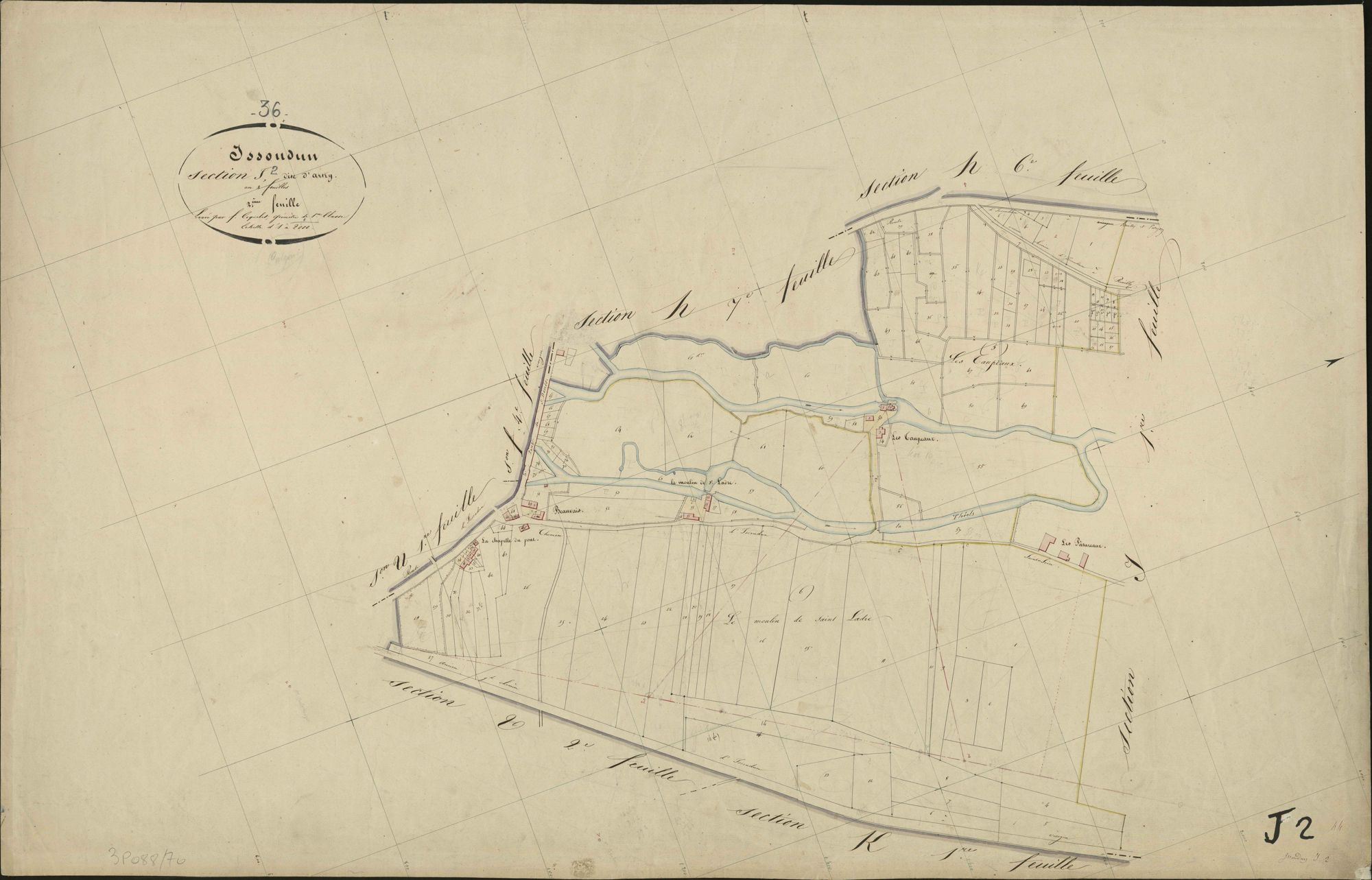 Issoudun - Section J2, dite d'Artry.