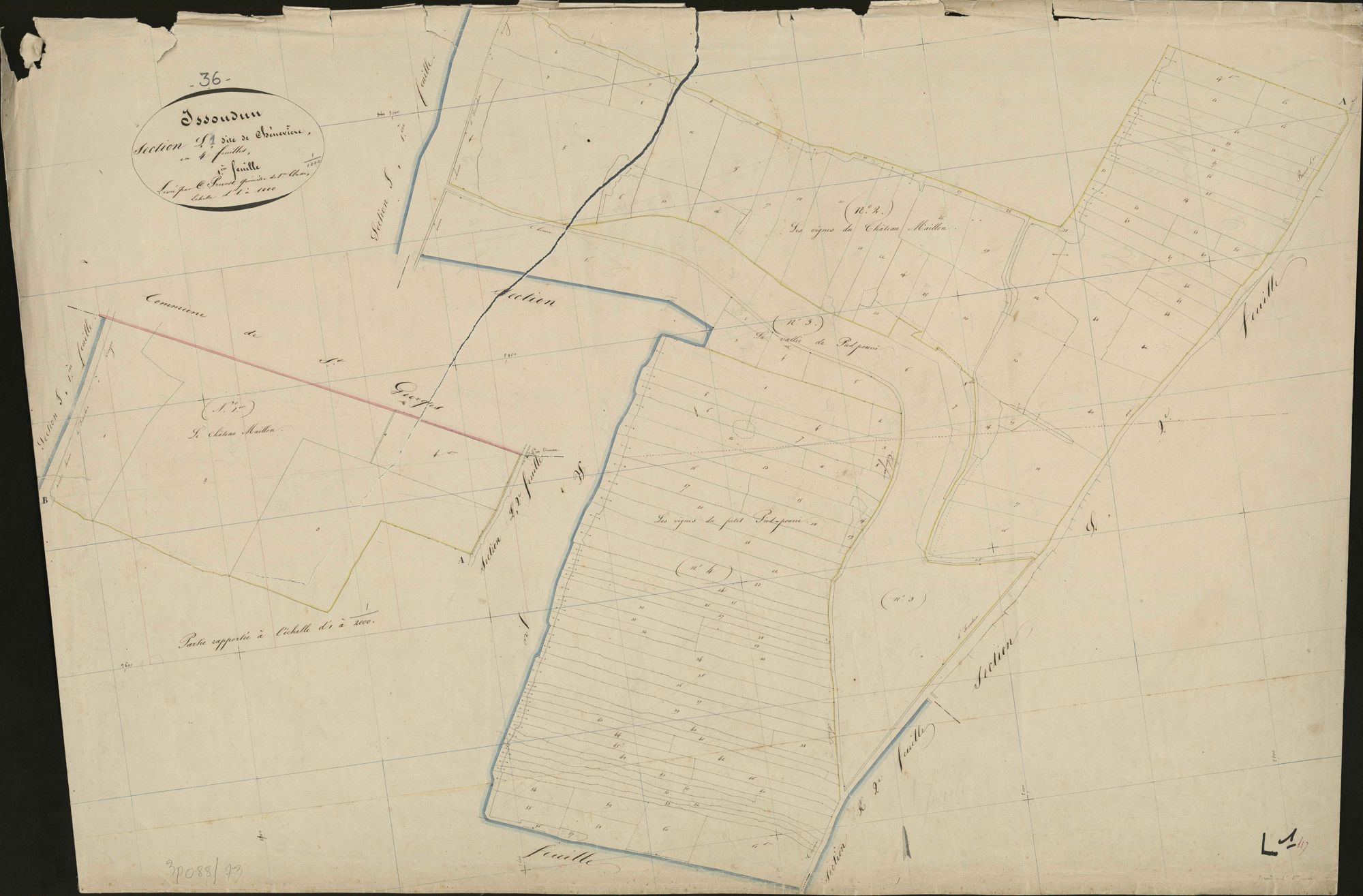 Issoudun - Section L1, dite de Chenevière.