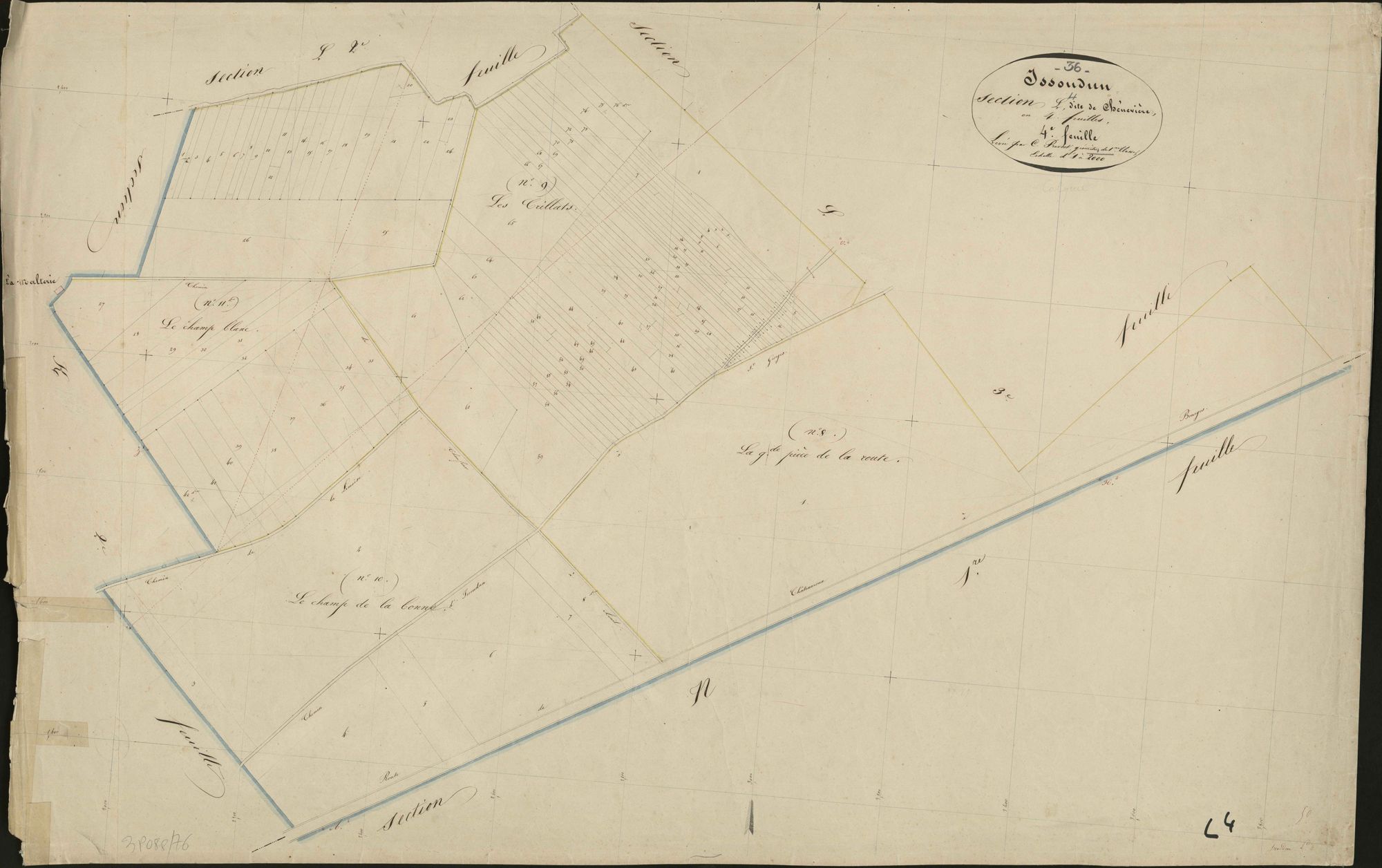 Issoudun - Section L4, dite de Chenevière.