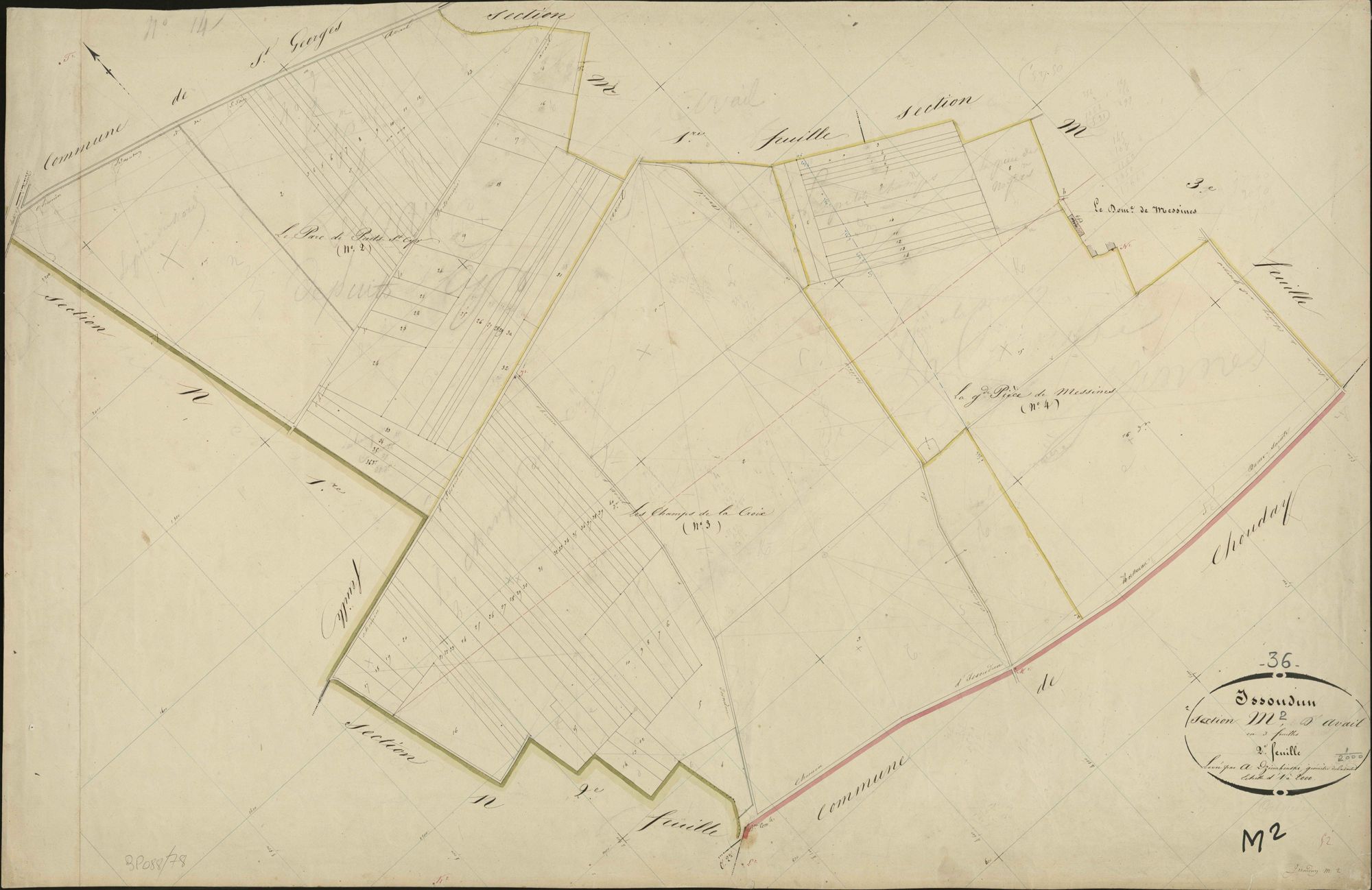Issoudun - Section M2, dite d'Avail.