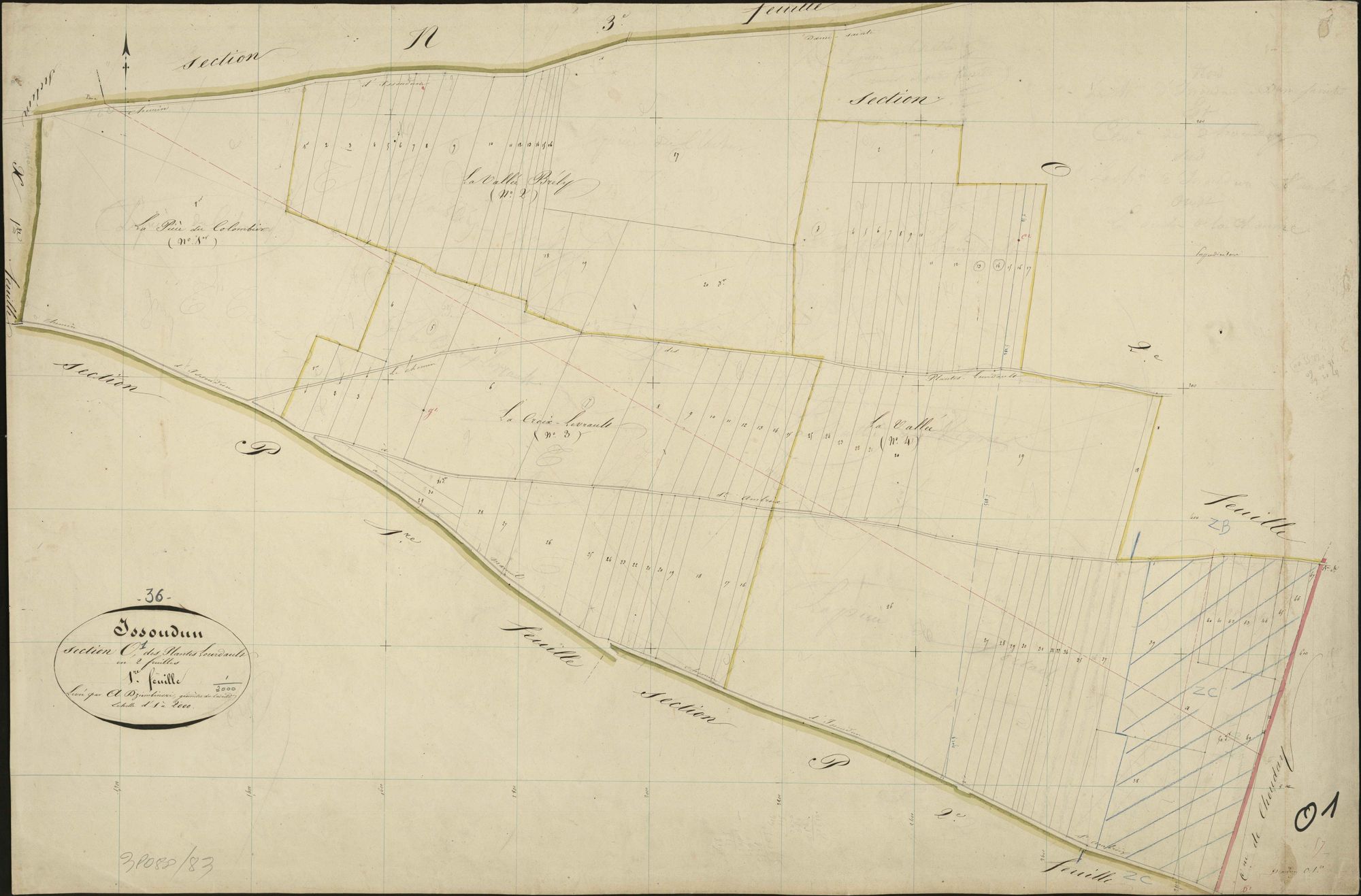 Issoudun - Section O1, dite des Plantes Lourdault.