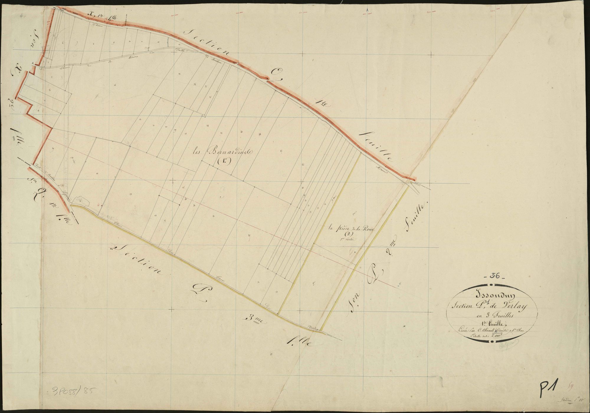 Issoudun - Section P1, dite de Vorlay.