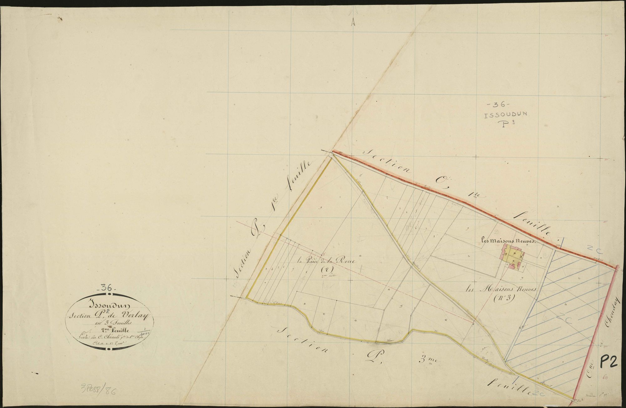 Issoudun - Section P2, dite de Vorlay.