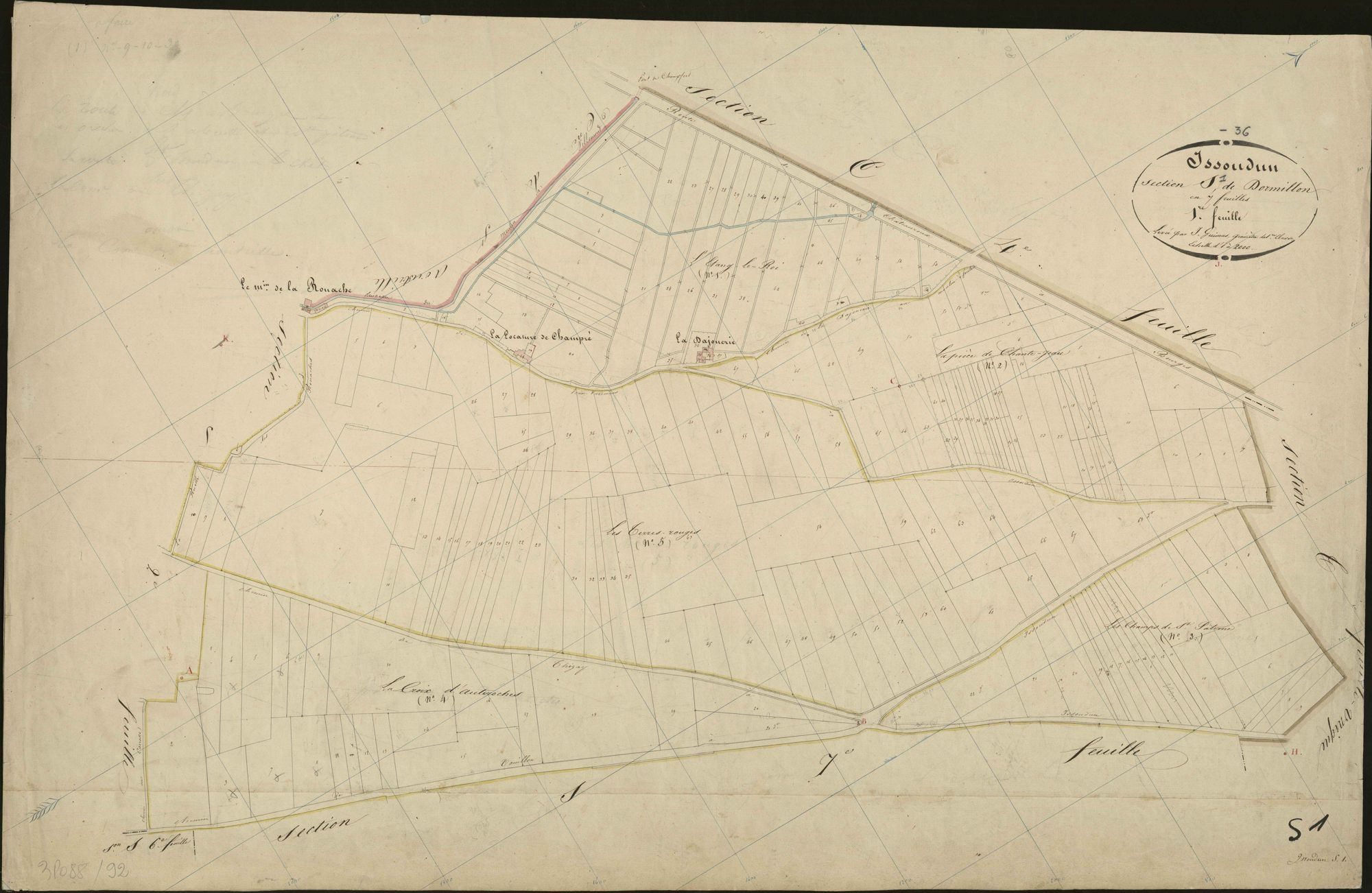 Issoudun - Section S1, dite de Dormillon.