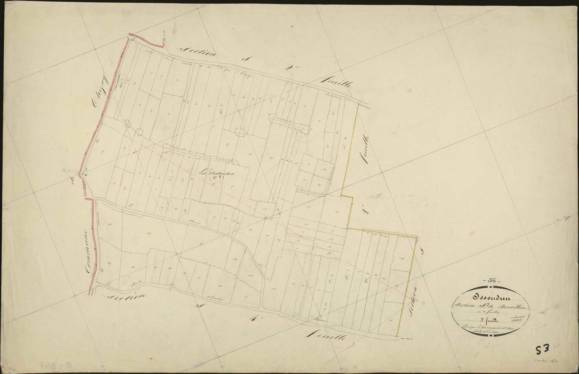 Issoudun - Section S3, dite de Dormillon.