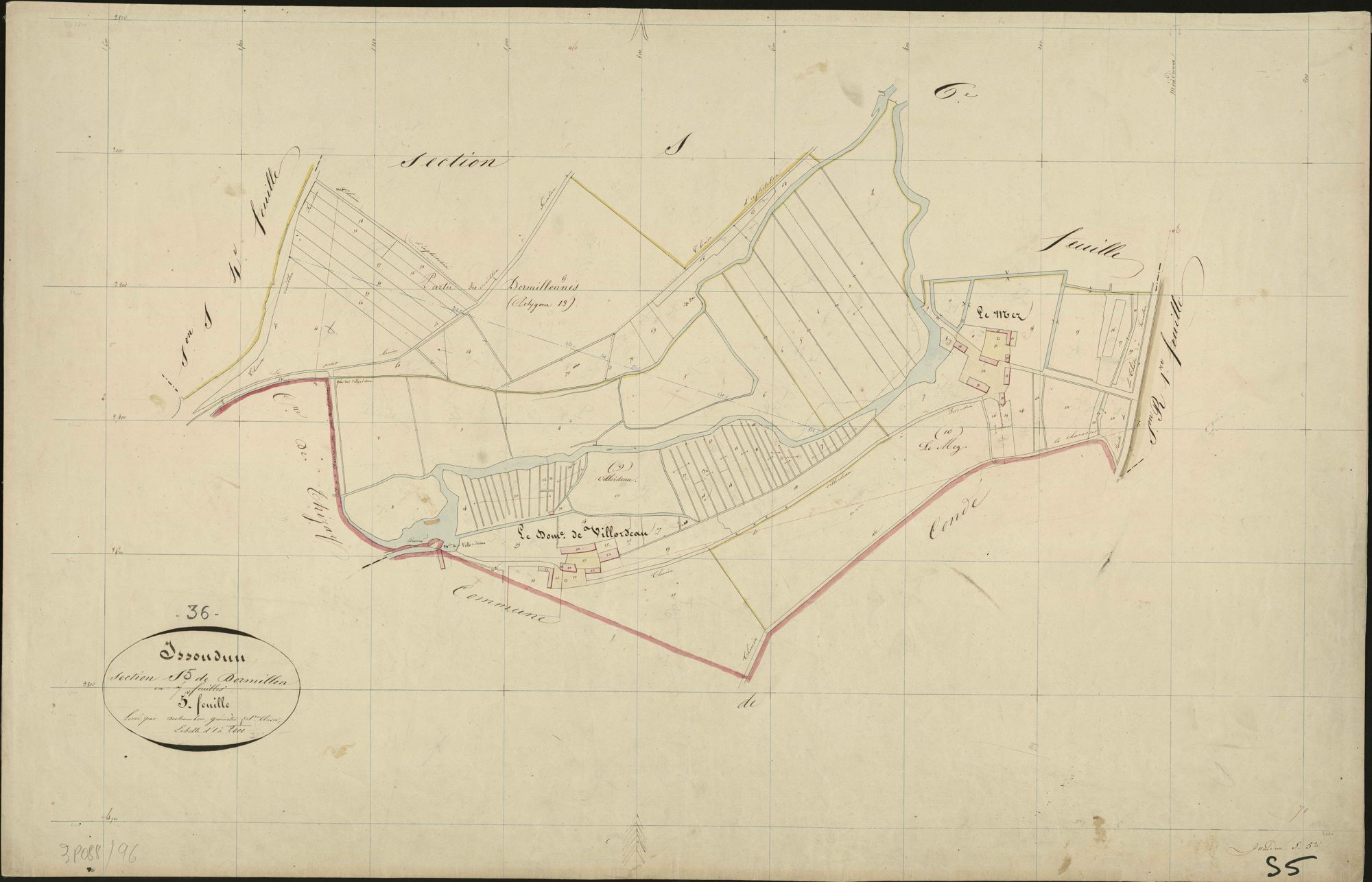 Issoudun - Section S5, dite de Dormillon.