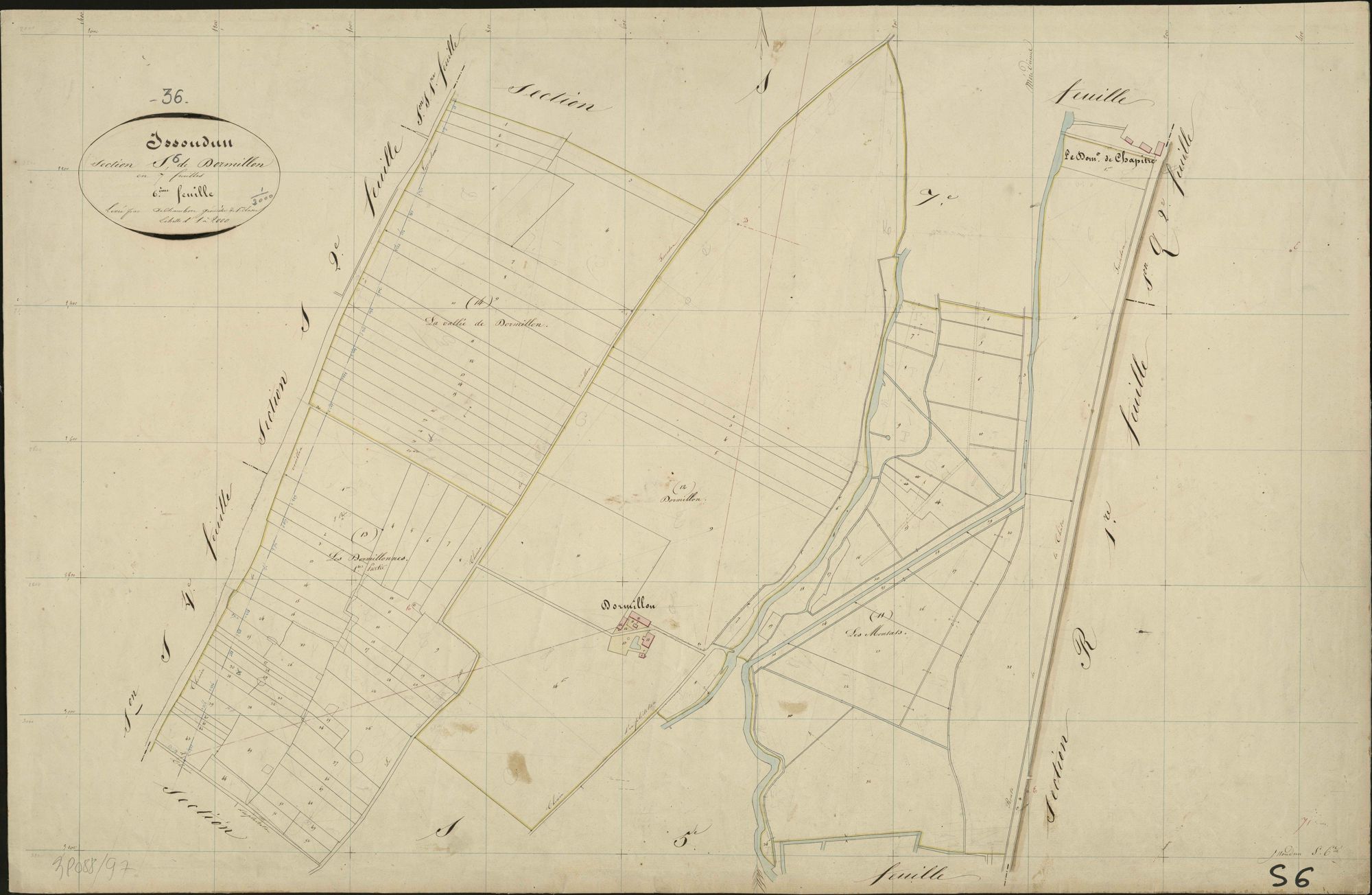 Issoudun - Section S6, dite de Dormillon.