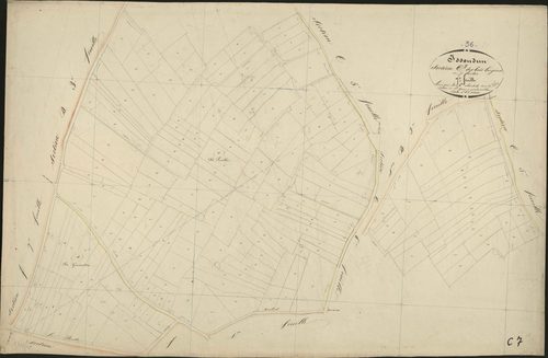 Issoudun - Section C7, dite des Bois Borgnes.
