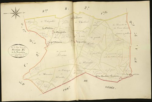 Jeu-Maloches - Section B1, dite de la Girardière.