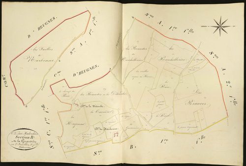 Jeu-Maloches - Section B2, dite de la Girardière.