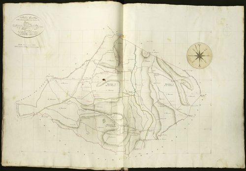 Langé - Tableau d'assemblage.