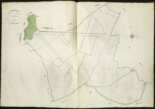 Langé - Section A3 dite de la Mercerie.