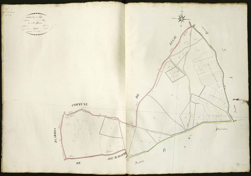 Langé - Section A4 dite de la Mercerie.