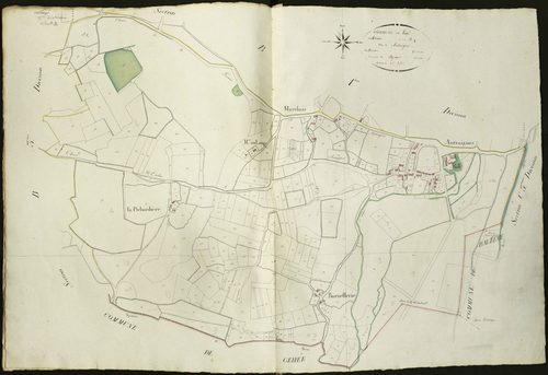 Langé - Section B2, d' Antraigues.