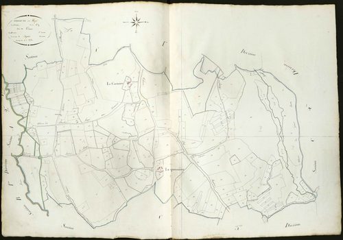 Langé - Section C2, dite du Cormier.