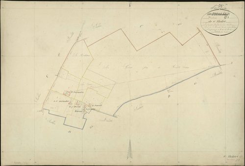 Levroux - Section O3, dite de Saint-Phalier (ancienne section C3 de Saint-Phallier).
