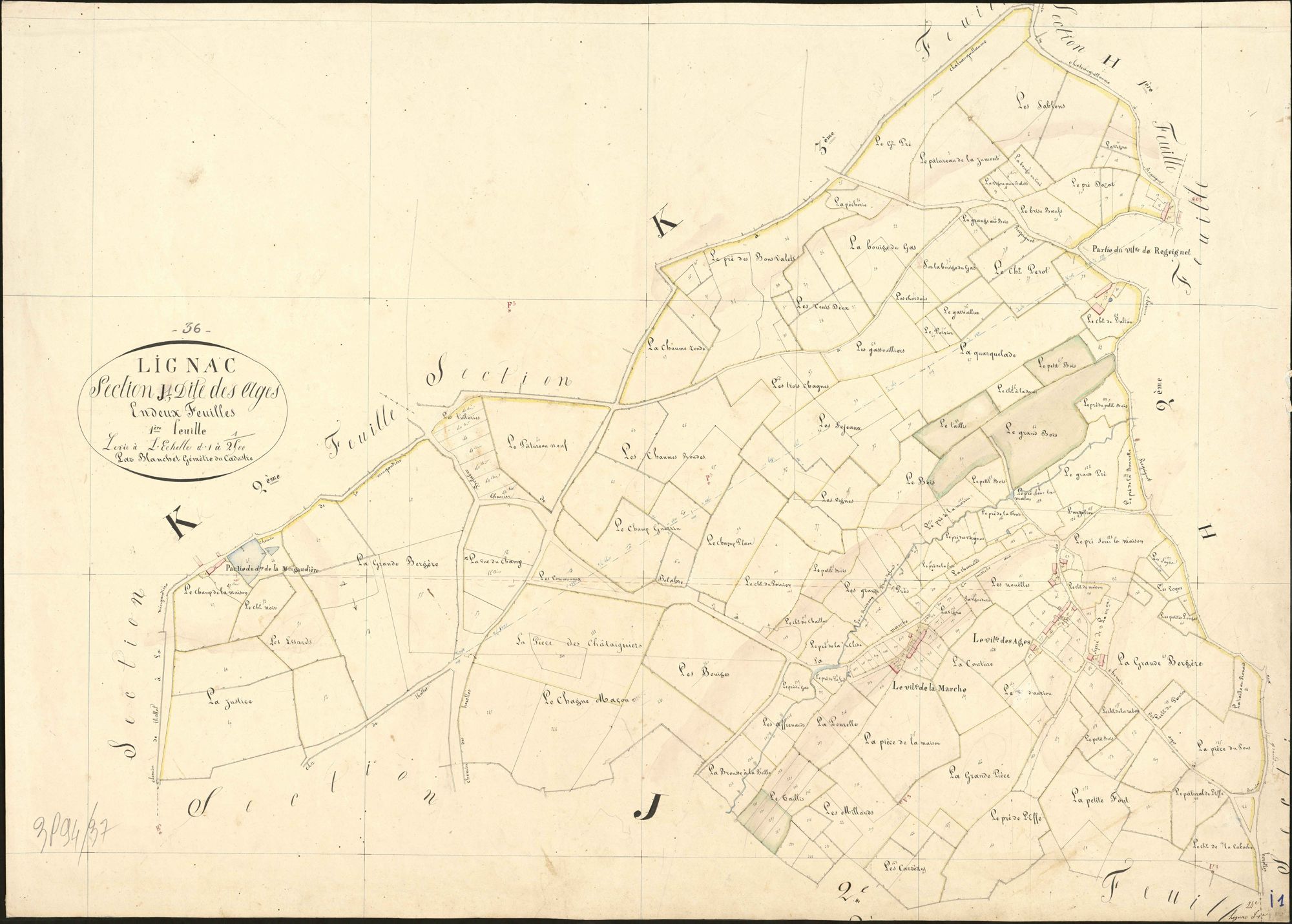 Lignac - Section J1, dite des Ages.