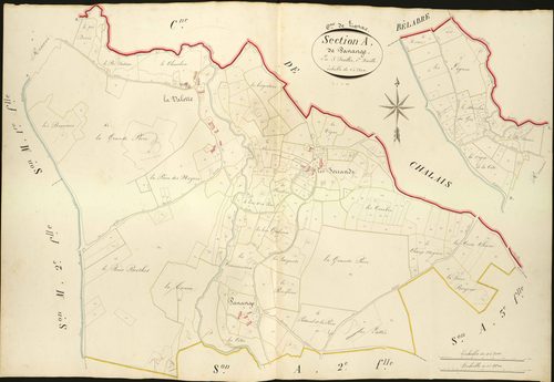 Lignac - Section A1, dite de Panange.