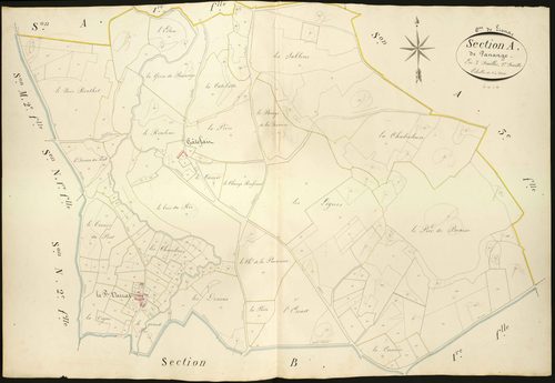 Lignac - Section A2, dite de Panange.