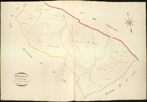 Lignac - Section A3, dite de Panange.