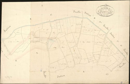 Lignac - Section E1, dite d'Aiguefoux.