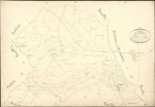 Lignac - Section G2, dite de Chabenet.