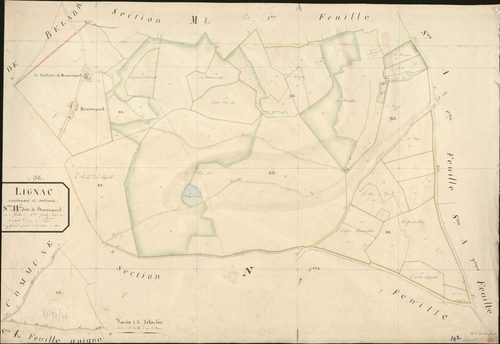 Lignac - Section M2, dite de Beauregard.