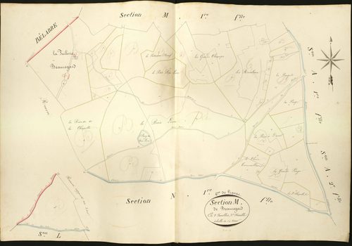 Lignac - Section M2, dite de Beauregard.