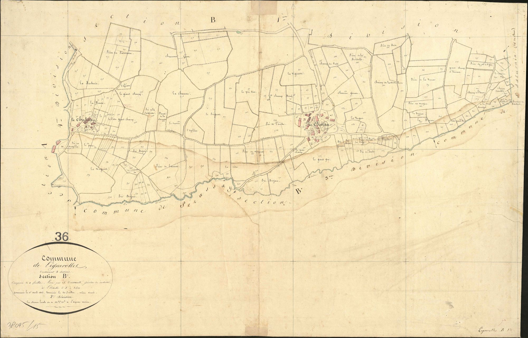 Lignerolles - Section B2.