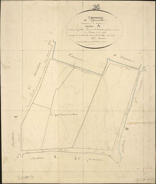 Lignerolles - Section A1.
