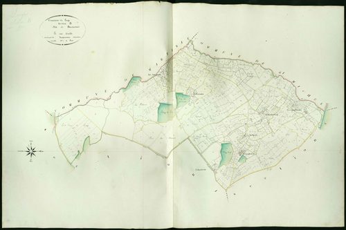 Lingé - Section B, dite de Baudrussais.