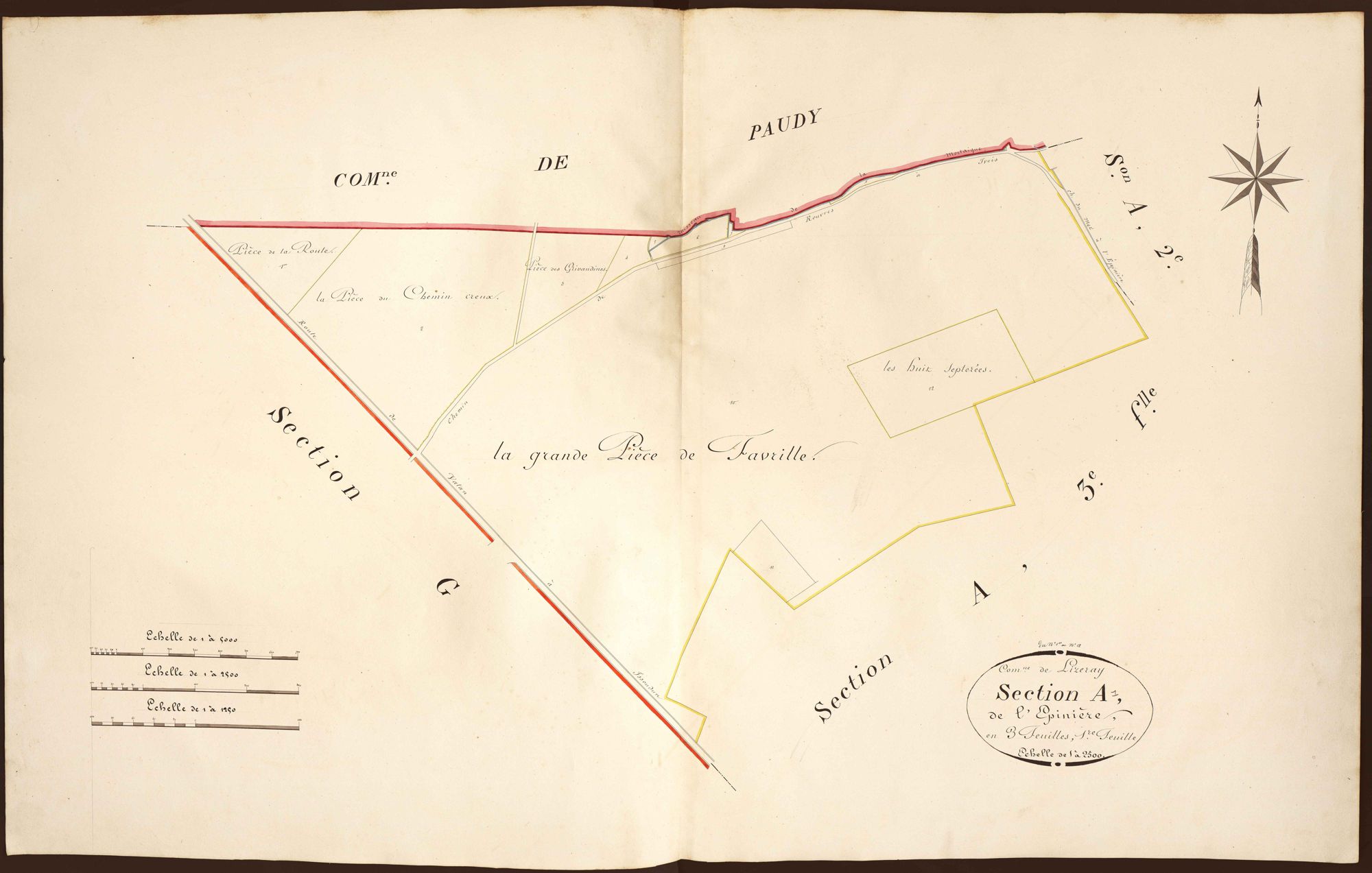 Lizeray - Section A1, dite de l' Epinière.