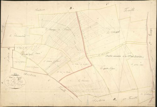 Lizeray - Section B2, dite du Petit Moqueriche.