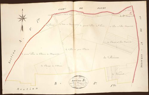 Lizeray - Section B1, dite du petit Moqueriche.
