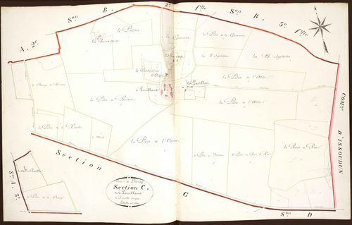 Lizeray - Section C, dite de Pouillaux.