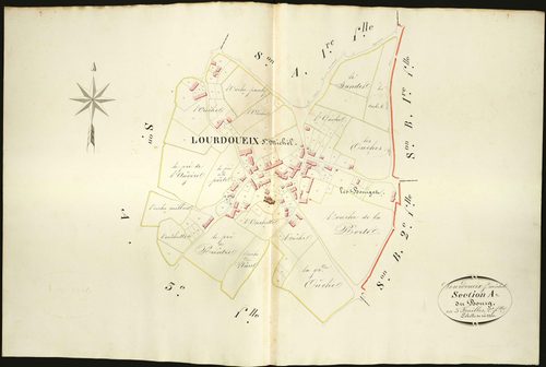 Lourdoueix-Saint-Michel - Section A2, dite du Bourg.