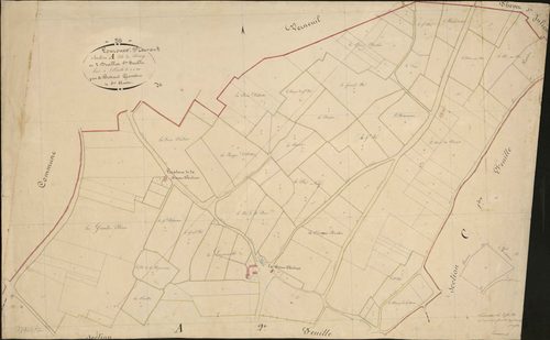 Lourouer-Saint-Laurent - Section A1, dite du Bourg.