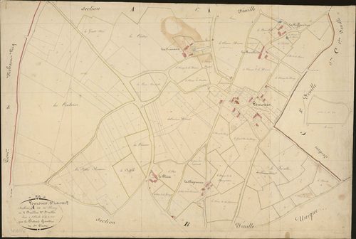 Lourouer-Saint-Laurent - Section A2, dite du Bourg.