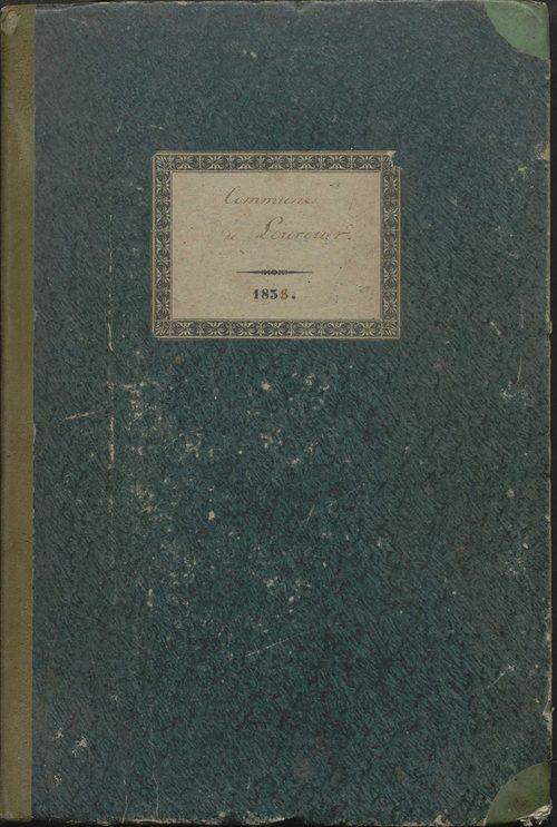 Lourouer-Saint-Laurent - Livre des mutations des propriétés