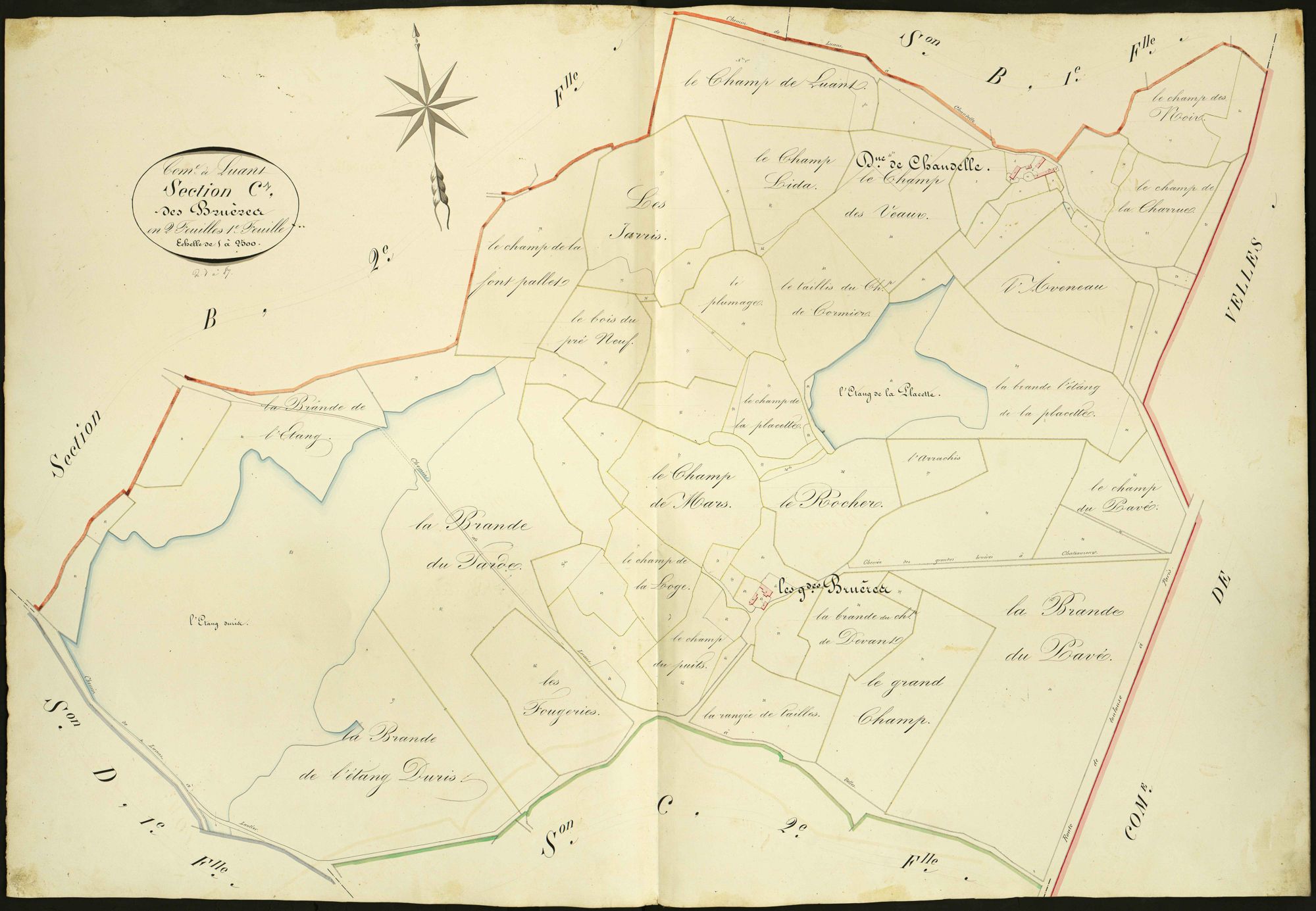 Luant - Section C1, dite des Bruères.