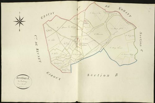 Luçay-le-Libre - Section A, dite du Coudray.