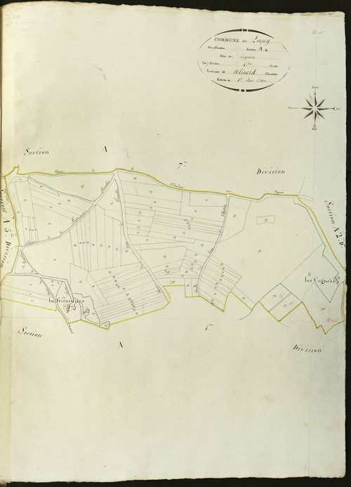 Luçay-le-Mâle - Section A6, dite Des Cognées.