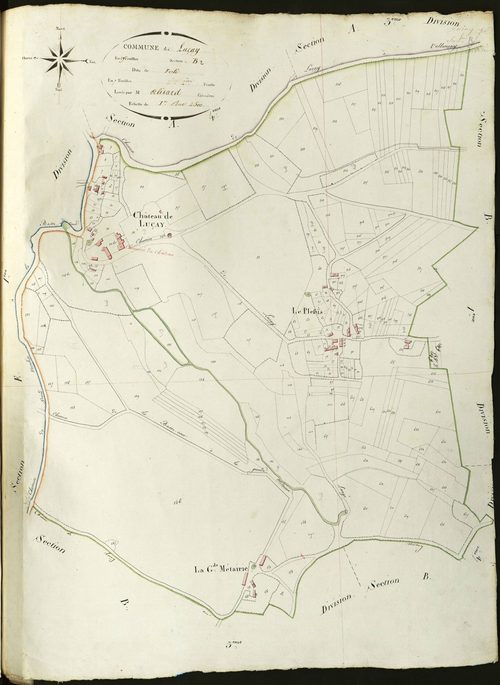 Luçay-le-Mâle - Section B2, dite de Fertay.